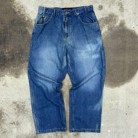 Vintage y2k phat farm carpenter hip hop 2000s denim jeans