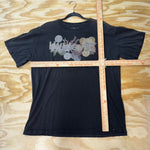 Vintage y2k hurley surf / skate faded graphic 2000s t-shirt