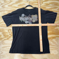 Vintage y2k hurley surf / skate faded graphic 2000s t-shirt