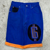 Vintage / Y2K 90s exhaust jorts embroidered youth shorts