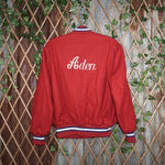 Medium - Vintage Y2K DeLong 1990s embroider Varsity jacket