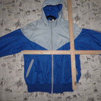 Large -Vintage Y2K Nike zip up lightweight 1980s windbreaker
