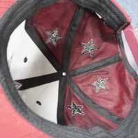 OSFA - Vintage Y2K embroidered nautical star grunge hat