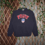 Medium - Vintage Y2K FDNY New York embroidered 1990s hoodie