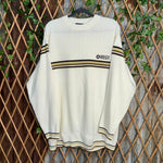 Vintage Y2K south pole embroider grunge 00s striped sweater