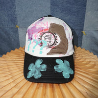 OSFA - Yakima trucker patchwork paint abstract trucker hat
