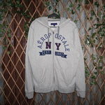 Large -Vintage Y2K Aeropostale New York embroider zip hoodie