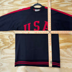 Vintage y2k jennifer moore usa spellout 2000s sweatshirt