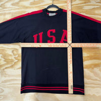 Vintage y2k jennifer moore usa spellout 2000s sweatshirt