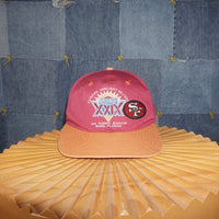 OSFA-Vintage Y2K San Francisco SF embroider 49ers Niners hat