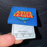 Vintage Y2K justice league 00s era comic DC superhero Tshirt