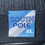 Vintage y2k south pole 2000s patches knitted sweater