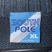 Vintage y2k south pole 2000s patches knitted sweater