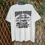 Vintage Y2K stock car racing 2000s nascar dover anvil tshirt