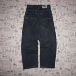 32 - Vintage / Y2K South Pole dark denim green tab