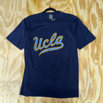 Vintage y2k ucla university collegiate script logo 1980s