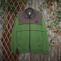 Vintage Y2K North Face 2000s two-tone zip up track jacket