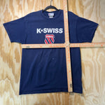 Vintage Y2K K Swiss apparel shoes 2000s essential t-shirt