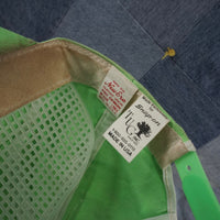 OSFA - Vintage a day at the races snap on 1990s neon hat