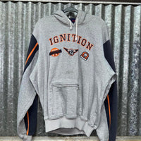 Vintage y2k embroidered ignition hoodie sweatshirt