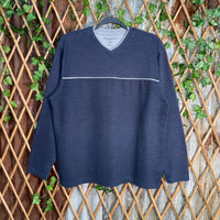 Vintage Y2K faded glory 2000s stripe skate surf xg LS tshirt