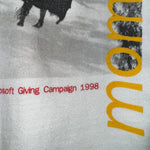 Vintage 90s microsoft promo longsleeve shirt