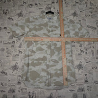 Medium - Vintage Y2K bathing ape bape camo polo dress shirt