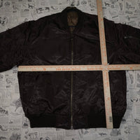 XXL-Vintage Y2K Southpole reversible 00s patch bomber jacket