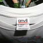 L - Vintage / Y2K 00sAnimals of Earth Globe Grunge Style Tee