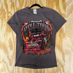 Vintage 2012 hell tour midget car racing nascar style tshirt