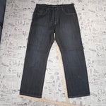 40 -Vintage Y2K Brooklyn express cross embroider jeans pants