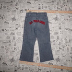 6 - Vintage Y2K US Polo assn denim femme 00s embroider pants