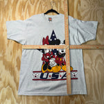 Vintage Y2K Mickey Minnie mouse USA disneyland 1990s t-shirt