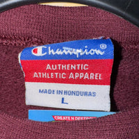 Vintage y2k harvard burgundy collegiate embroidered crewneck