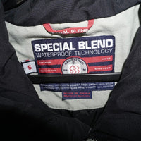 Small -Vintage Y2K special blend brand embroider tech jacket
