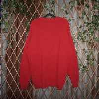 XL - Vintage Y2K GANT hand framed knit 90s embroider sweater
