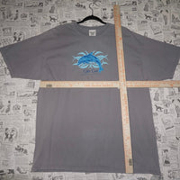 XL - Cape Cod grunge tribal dolphin ocean sea 2000s t-shirt