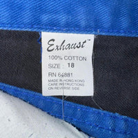 Vintage / Y2K 90s exhaust jorts embroidered youth shorts