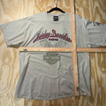 Vintage Y2K Harley Davidson motorcycle anniversary t-shirt