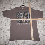 XL-Vintage Y2K Lake Tahoe 1990s souvenir nature wolf T-shirt