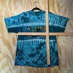 Vintage Y2K Costa Rica tie dye 00s wildlife sealife t-shirt