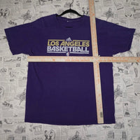 Large - Vintage Y2K LA Los Angeles Lakers NBA adidas t-shirt