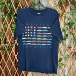 Vintage y2k american tradition 2000s classic era cars tshirt