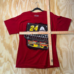 Vintage Y2K Jeff Gordon 24 flame nascar racing 2000s t-shirt