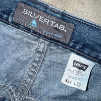 Vintage y2k Levis Strauss silver tab denim baggy 90s denim