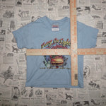 XS - Vintage Y2K rollercoaster Las Vegas 00s souvenir tshirt