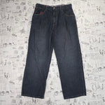 33x32 - Vintage Y2K Plugg co denim skate dark 2000s pants