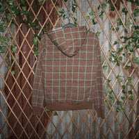 Medium - Vintage / Y2K MATIX zip up plaid 2000s skate hoodie