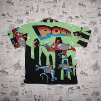 Medium - Vintage Y2K K.A.D. superhero robot cartoon t-shirt