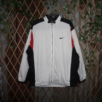 XL-Vintage Y2K Nike zip up embroider lightweight windbreaker